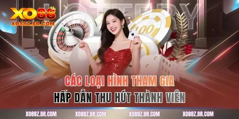 Các loại hình tham gia hấp dẫn thu hút thành viên