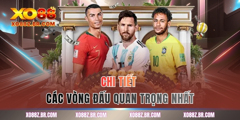 Chi tiết các vòng đấu quan trọng nhất